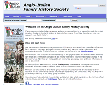 Tablet Screenshot of anglo-italianfhs.org.uk